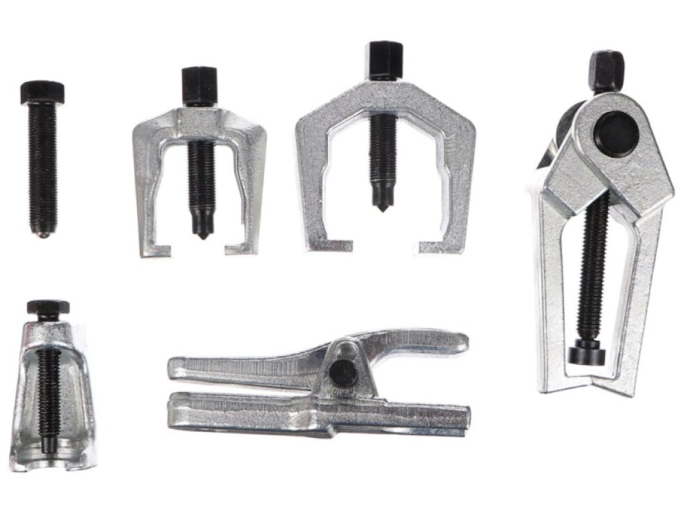 Sada stahováků kulových čepů a řídících tyčí MECHANIC PULLER SET, 6 ks - SIXTOL