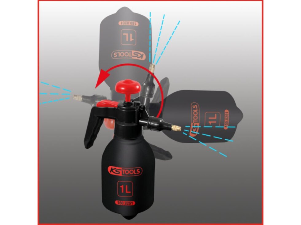 Rozprašovač s tlakovým čerpadlem 2l - KS TOOLS 150.8252
