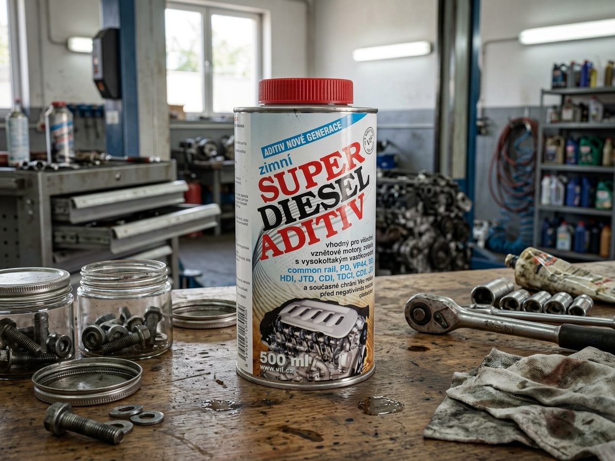 Aditivum do paliva, nafta, SUPER DIESEL ADITIV zimní 500ml - VIF
