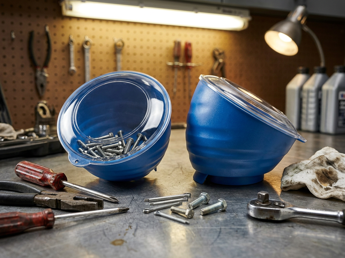 Magnetická miska, průměr 150 mm, pro svislé i rovné plochy - QUATROS QS14127