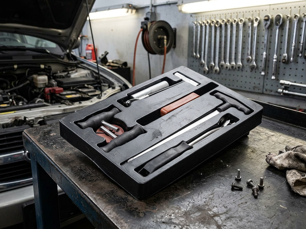 Souprava na vyřezání lepených autoskel - QUATROS QS14220