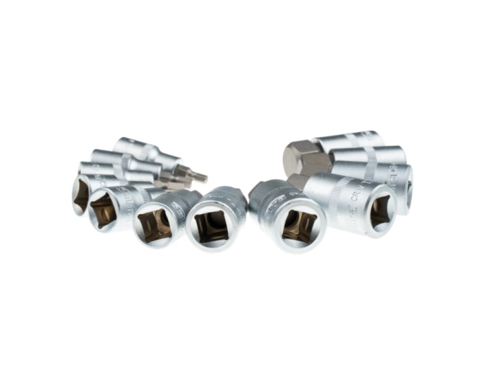 Zástrčné hlavice Imbus 1/2", H5 - H22, 12 ks - SATRA