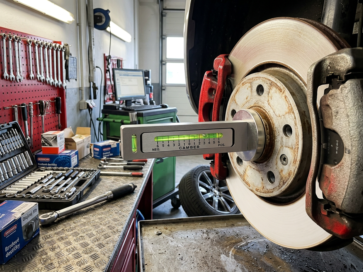 Magnetický přípravek pro nastavování úhlu odklonu kola - JONNESWAY AG010119A
