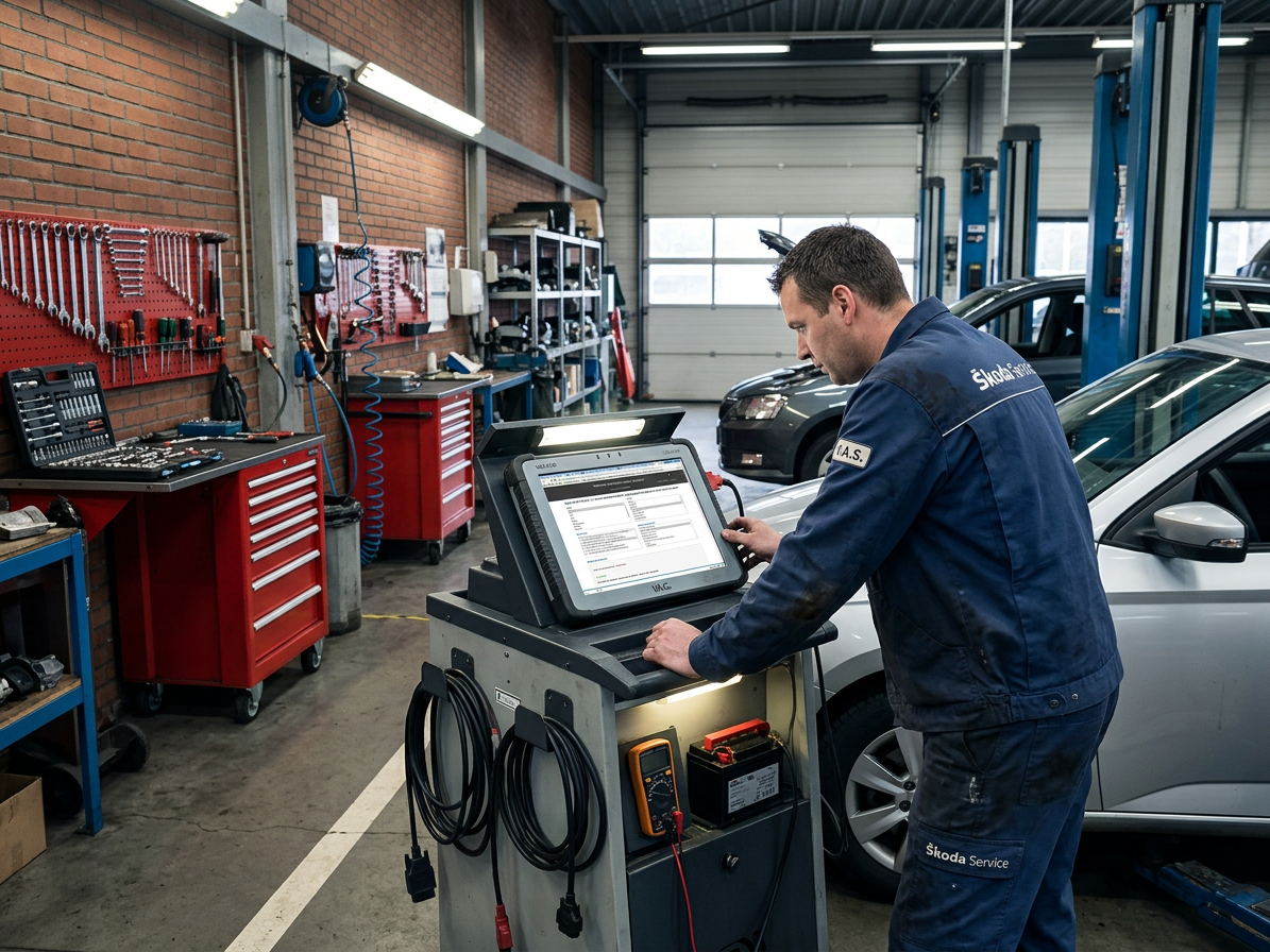 VIS - online databáze diagnostických postupů pro koncern VW