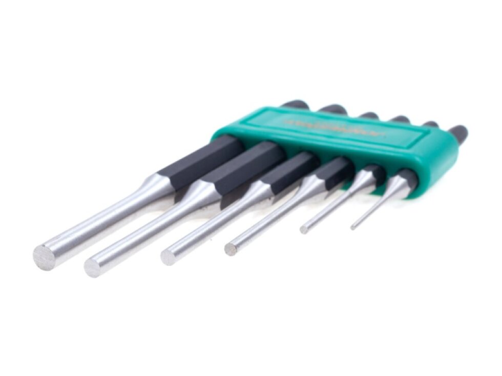 Vyrážeče čepů 2-8 mm, sada 6 ks - JONNESWAY M63106S