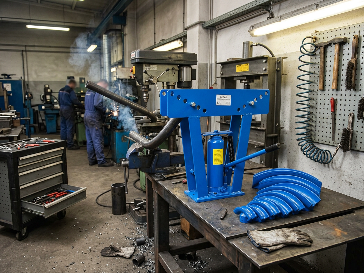 Hydraulická ohýbačka trubek, 16t, s příslušenstvím