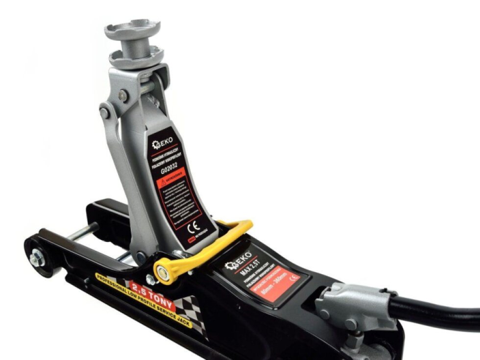 Pojízdný hydraulický zvedák 2,5t, nízkoprofilový, 80 - 360 mm
