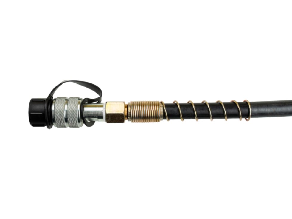 Ruční hydraulická pumpa dvourychlostní, tlak 20 bar, s tlakoměrem - HHB-700B