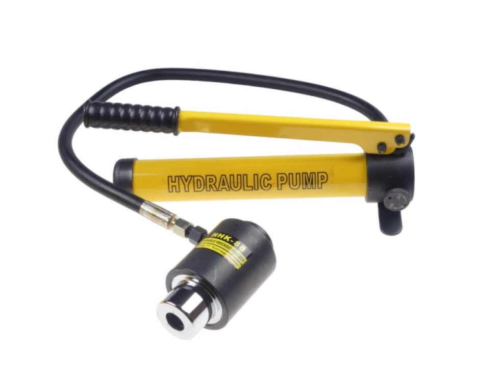 Děrovač plechu, průměr 22-60 mm, s ruční hydraulickou pumpou - HHK-8B