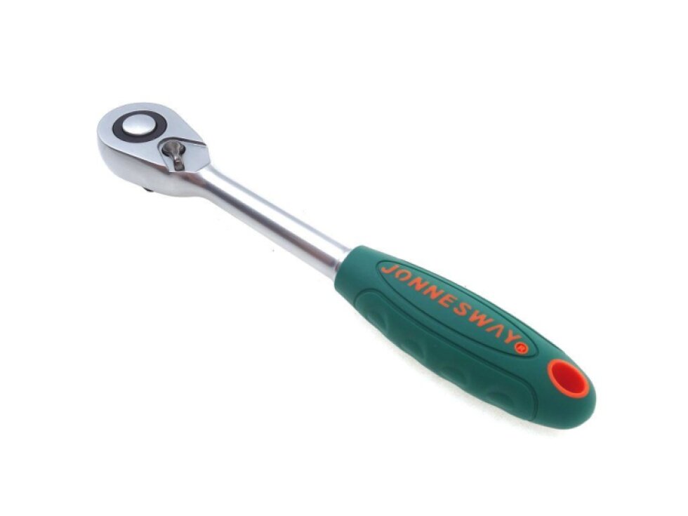 Ráčna 1/2" rovná s přepínací páčkou 250 mm - JONNESWAY R3704