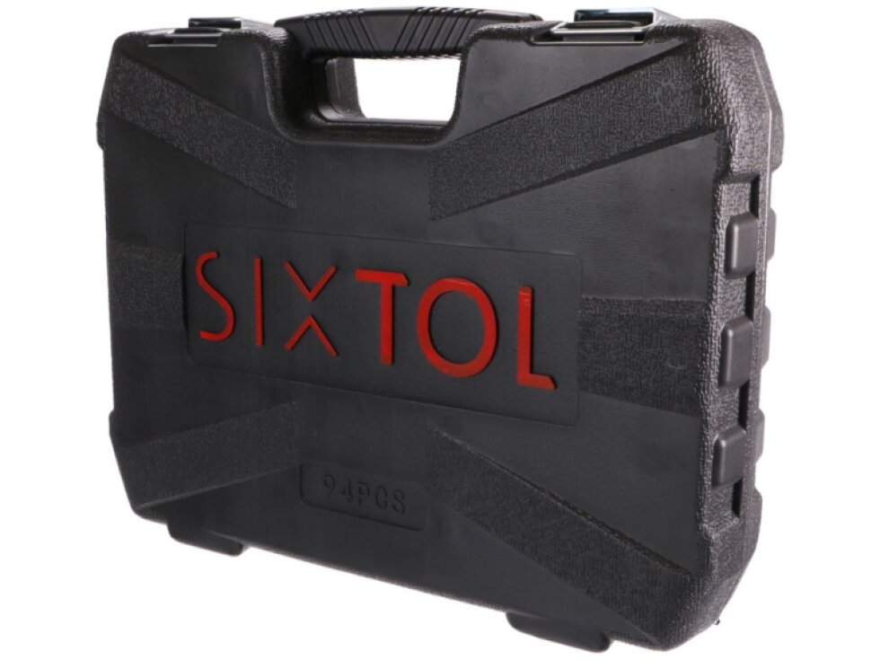 Gola sada 1/2" a 1/4", 6hranné hlavice, 4-32 mm, 94 ks - SIXTOL