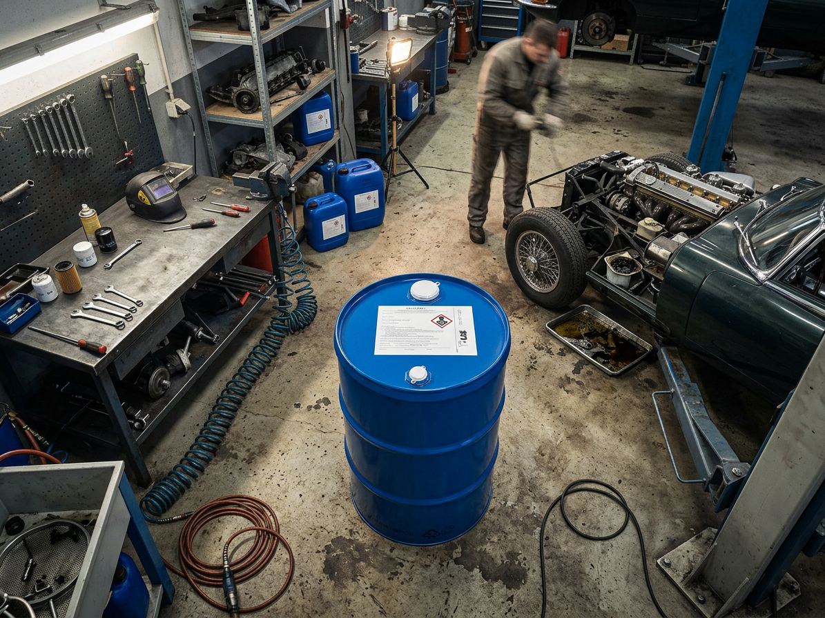 Uhlovodíková čistící kapalina do mycího stolu C-H Clean 3, 50l