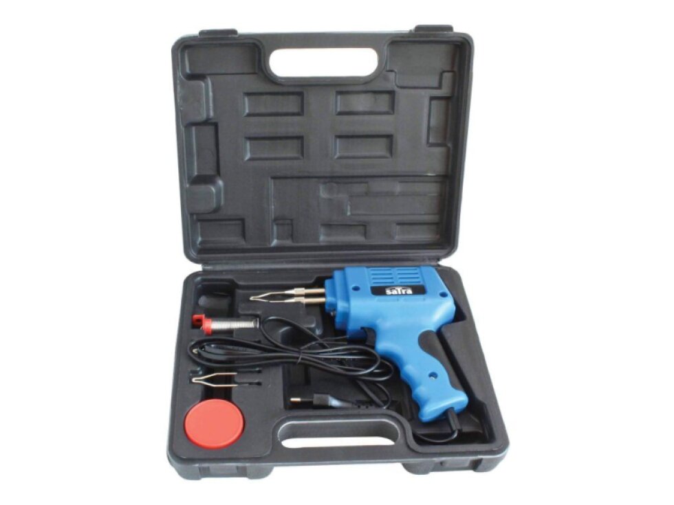 Pistolová páječka 175 W, s příslušenstvím - SATRA
