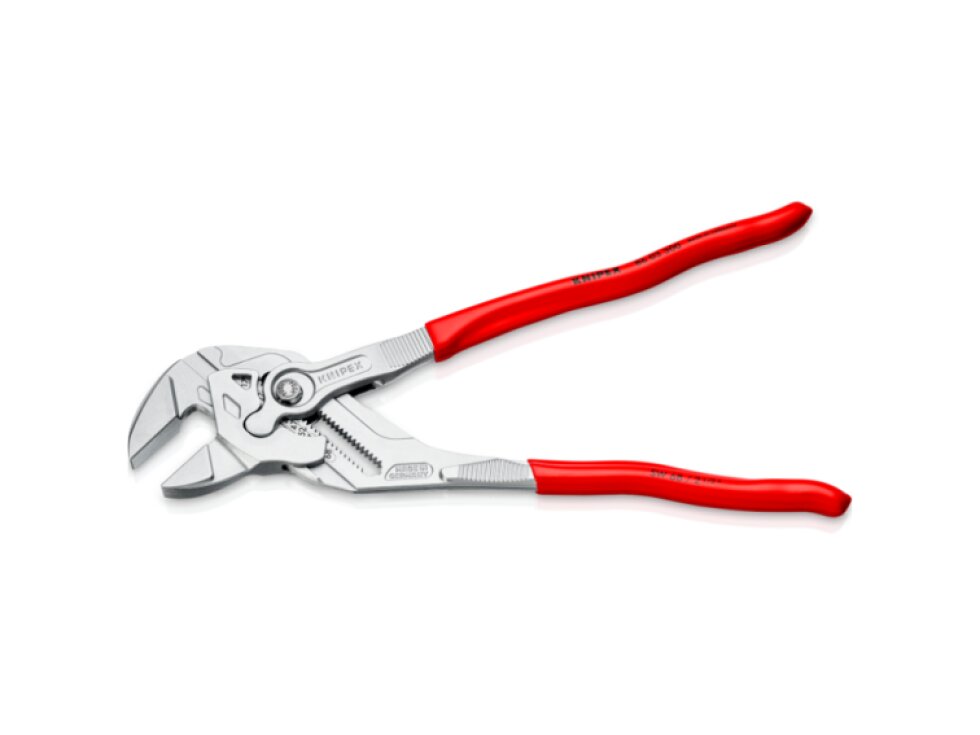 Klešťový stavitelný klíč, instalatérský, 300 mm - KNIPEX 86 03 300