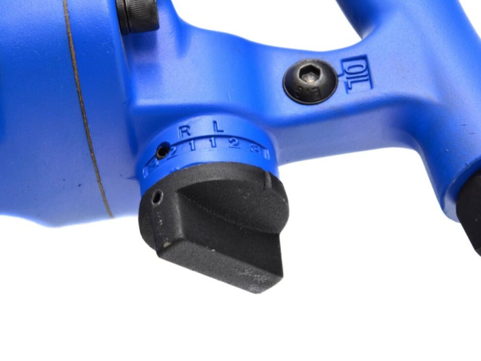 Pneumatický rázový utahovák 1", extra silný 3500 Nm, krátký, obouruční