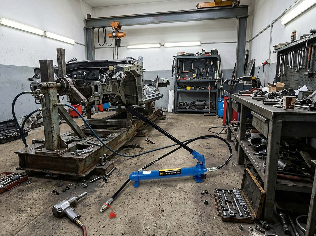 Hydraulická pumpa ruční, 10 t, pro hydraulický roztahovák