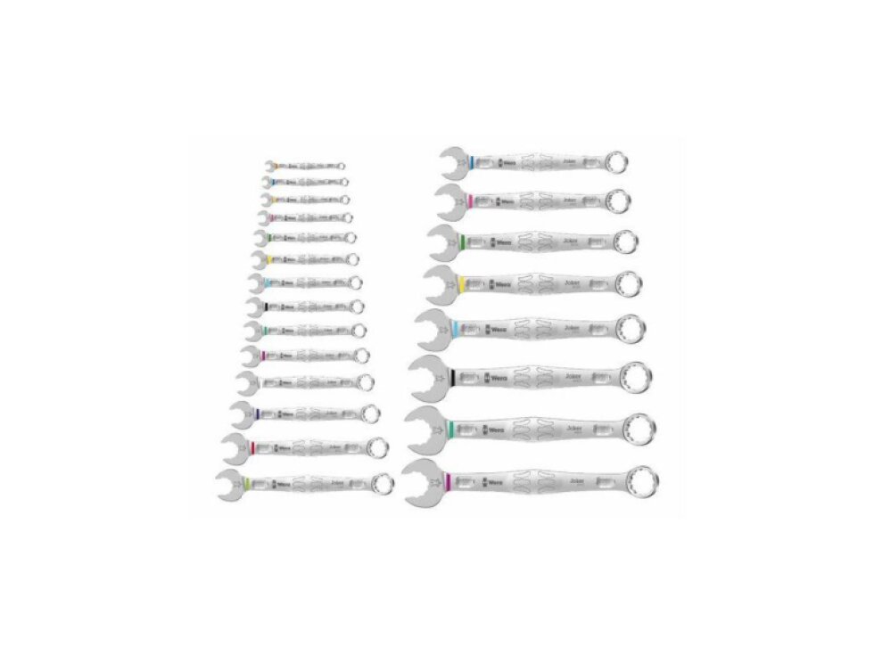 Wera 020232 Očkoploché klíče 5,5 ÷ 32 mm Joker 22 Set 1 (Sada22 dílů)