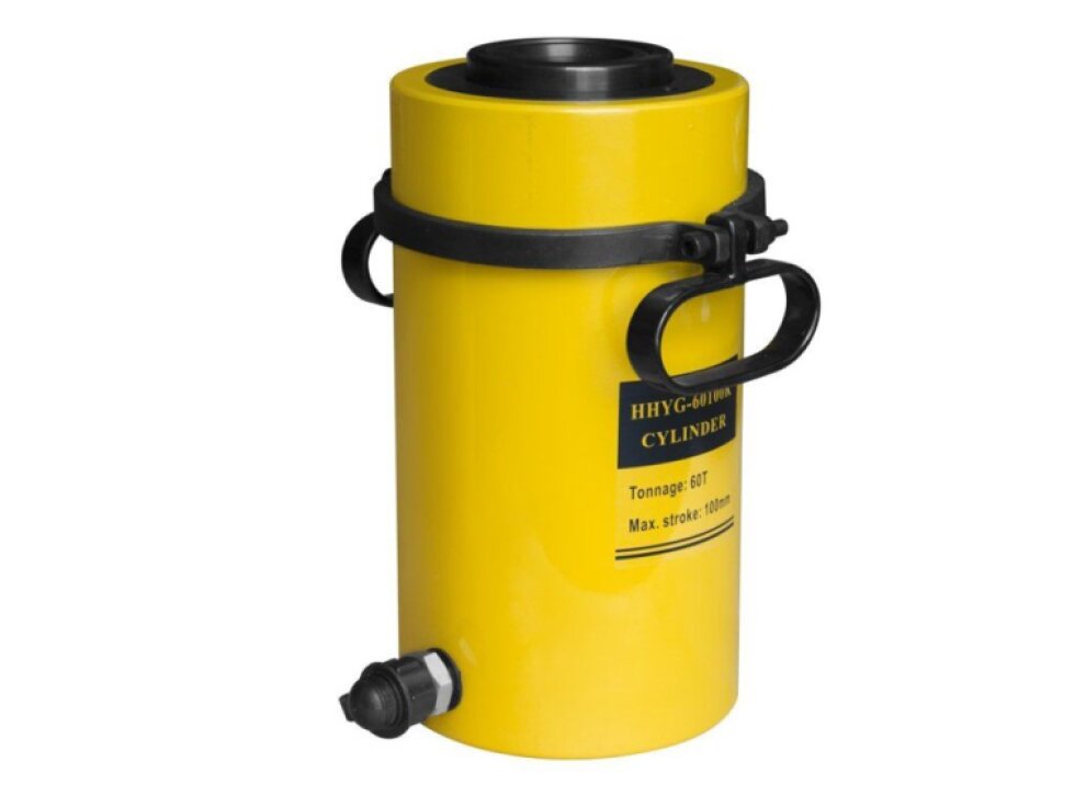 Hydraulický válec s dutým pístem, nosnost 60 tun - HHYG-60100K