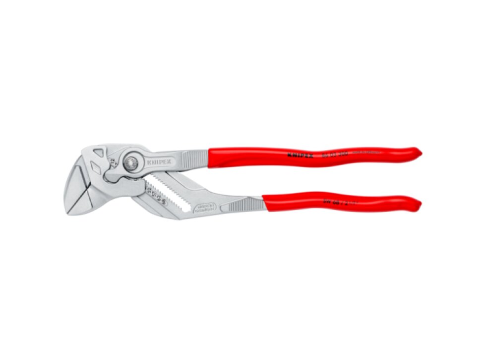 Klešťový stavitelný klíč, instalatérský, 300 mm - KNIPEX 86 03 300