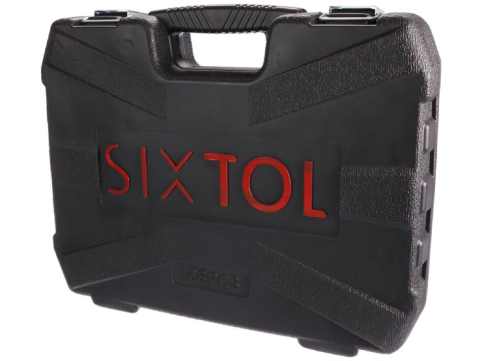 Gola sada 1/2" a 1/4", 6hranné hlavice, 4-32 mm, 108 ks TOOL SET- SIXTOL