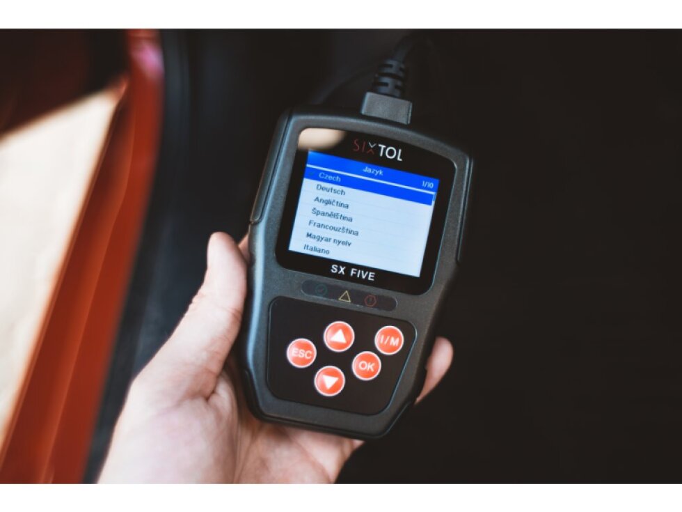 Autodiagnostika SX FIVE univerzální OBDII, čeština a slovenština - SIXTOL