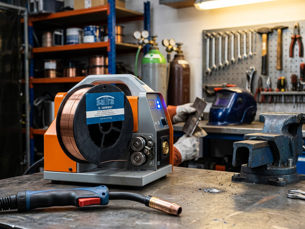 Svařovací drát 0.8 mm, 0.7 kg na cívce - SATRA