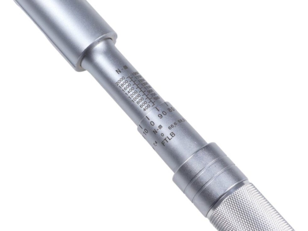 Momentový klíč 1" 400-2000 Nm, s prodloužením, s certifikátem - JONNESWAY T272000N