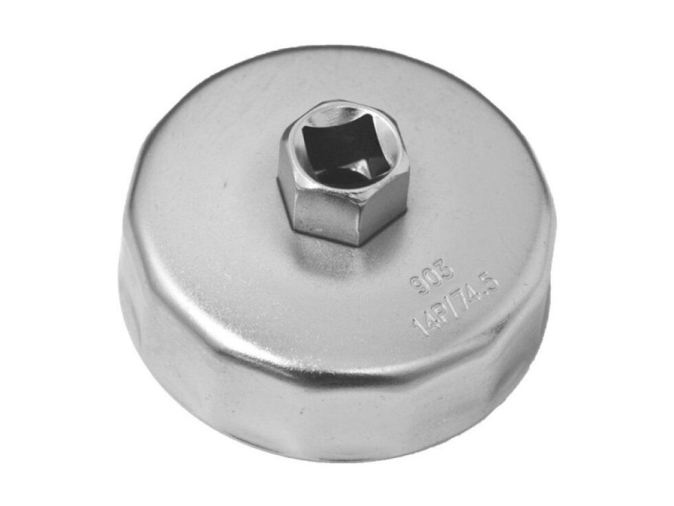 Klíč na olejové filtry miskovitý 74 mm, 14 hran - VT01935J