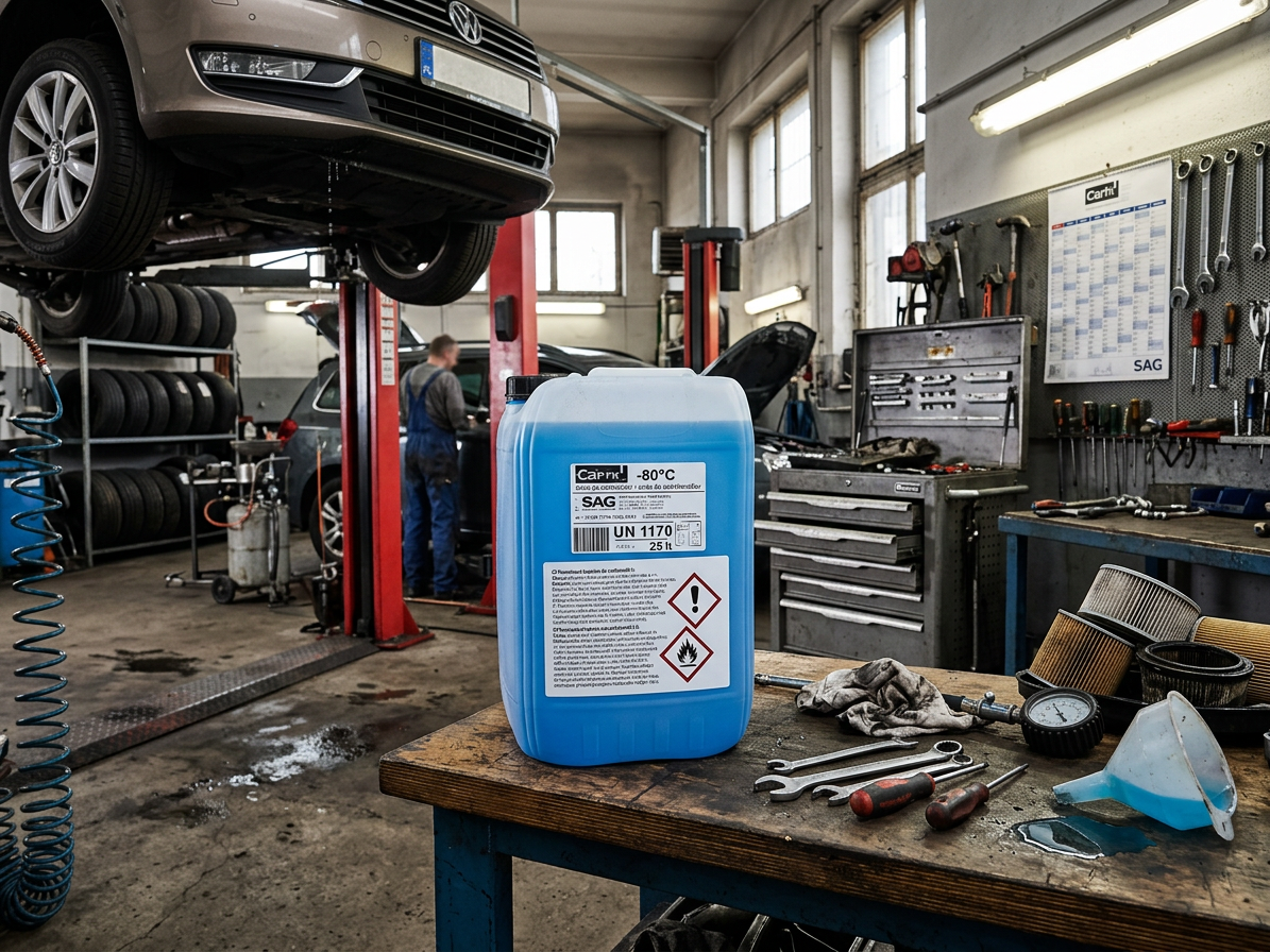 Nemrznoucí směs do ostřikovačů, zimní, -80 °C, 25 l - CARFIT