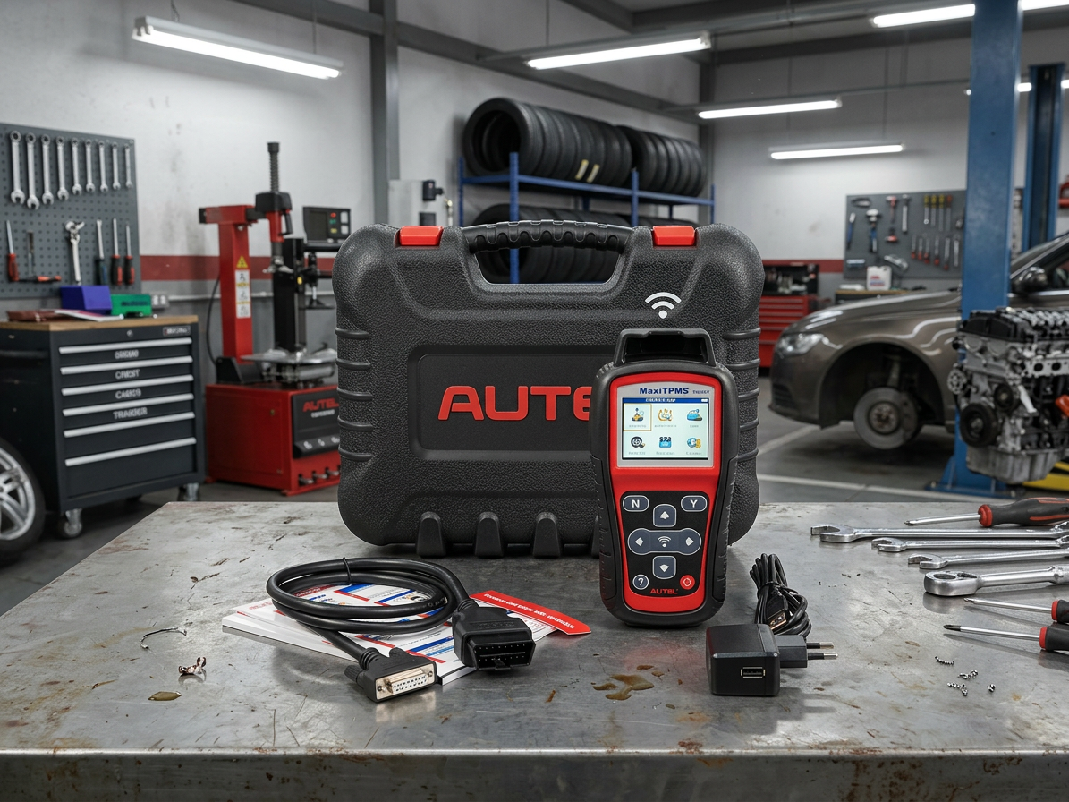 Diagnostika TPMS, barevný displej, Wi-Fi a USB, programovatelný - Autel TS508 Maxi