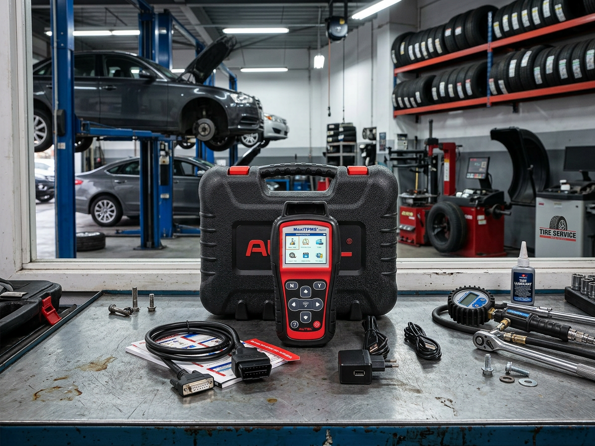 Diagnostika TPMS, barevný displej, Wi-Fi a USB, programovatelný - Autel TS508 Maxi