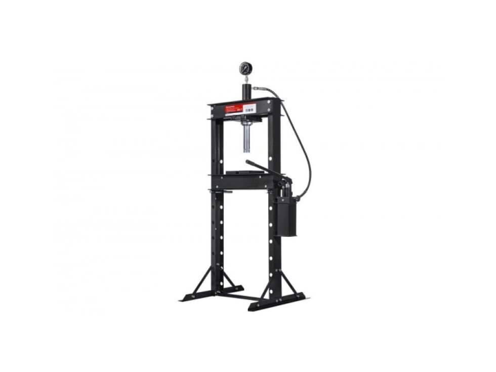 Hydraulický dílenský lis 20T s dvojitým čerpadlem