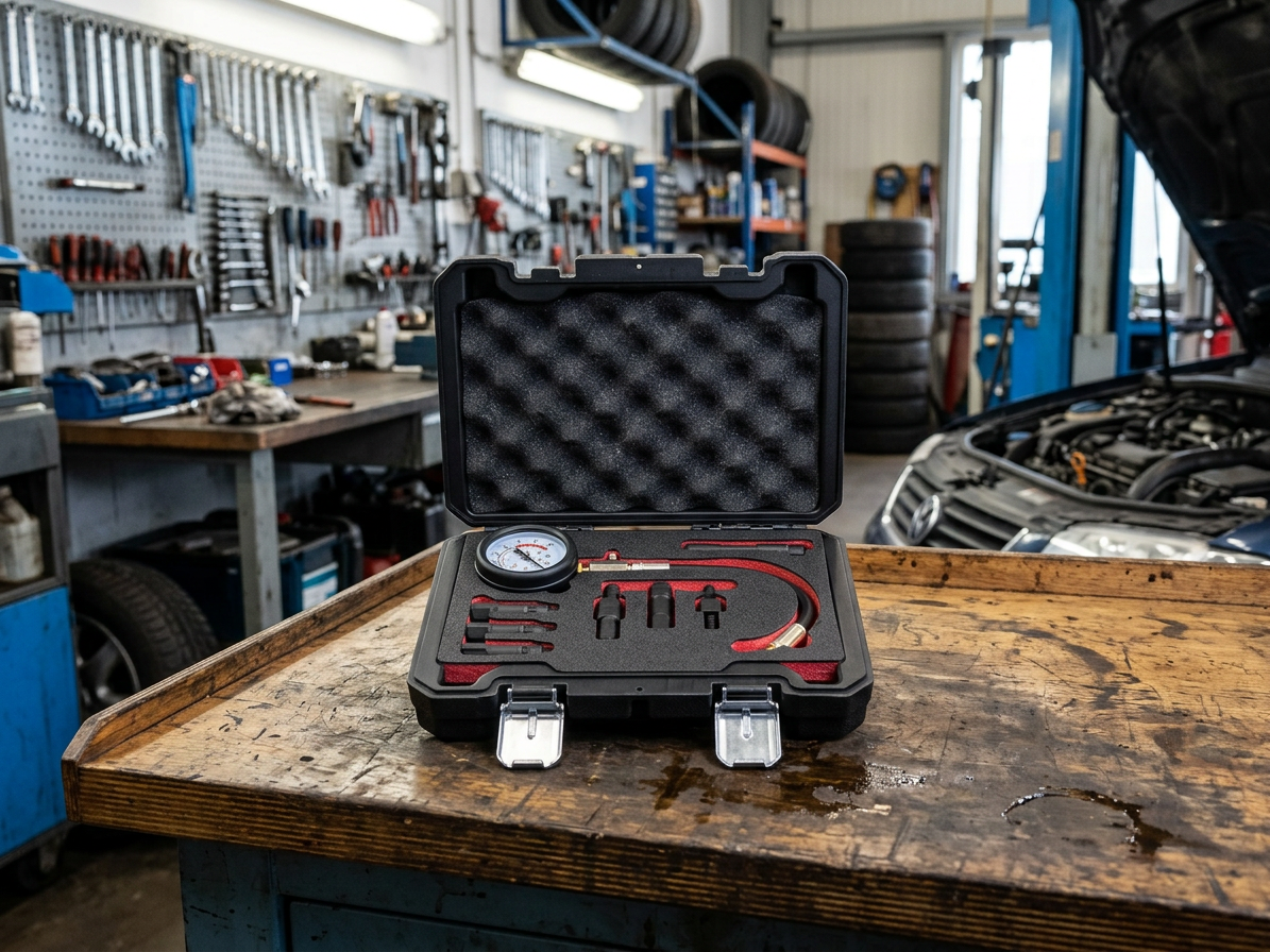 Kompresiometr pro zážehové / benzinové motory - QUATROS QS30184