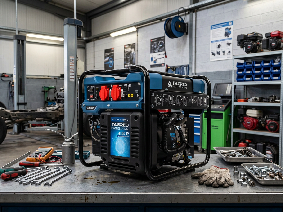Invertorový generátor, elektrocentrála 3400W 230V TAGRED