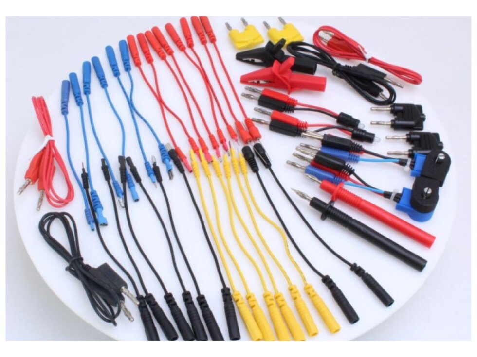 Přípravky pro testování elektrických systémů vozidla, sada 92 ks - ASTA