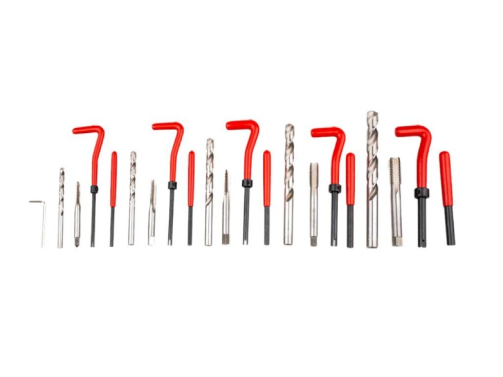 Sada na opravu závitů M5 - M12 (M5, M6, M8, M10, M12) - QUATROS QS14218