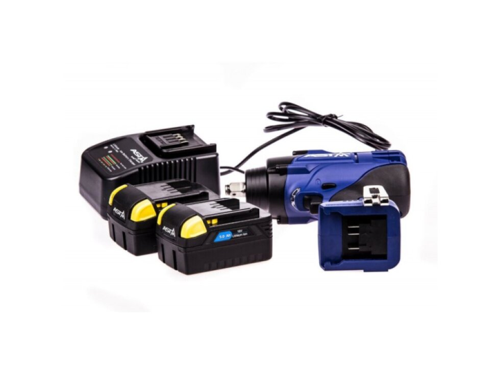 Aku rázový utahovák 1/2", extra výkonný 1250 Nm, 18V, 2x 5.0Ah Li-Ion - ASTA A-BA1250