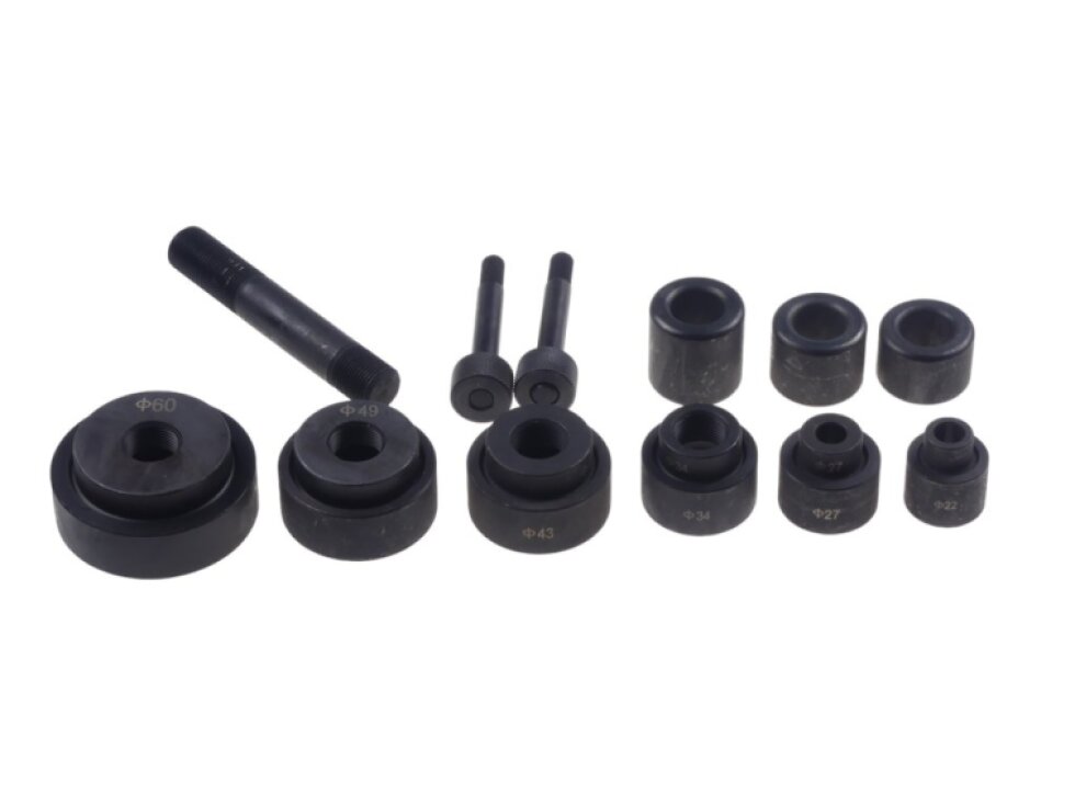 Děrovač plechu, průměr 22-60 mm, s ruční hydraulickou pumpou - HHK-8B