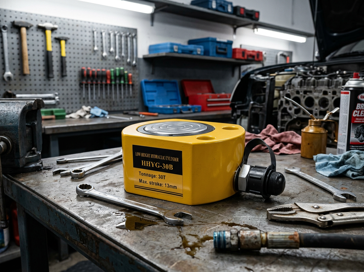 Hydraulický válec nízký, nosnost 30 tun - HHYG-30B