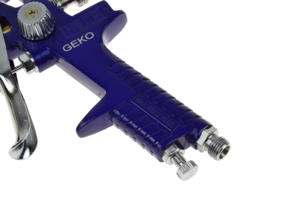Stříkací pistole HVLP, tryska 1.4 mm, objem 600 ml, regulátor tlaku a odlučovač vody