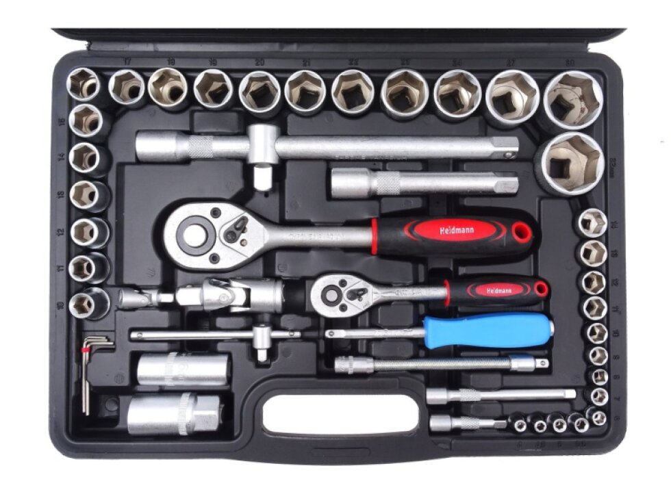 Gola sada 1/4" a 1/2", pro hobby využití, 94 kusů