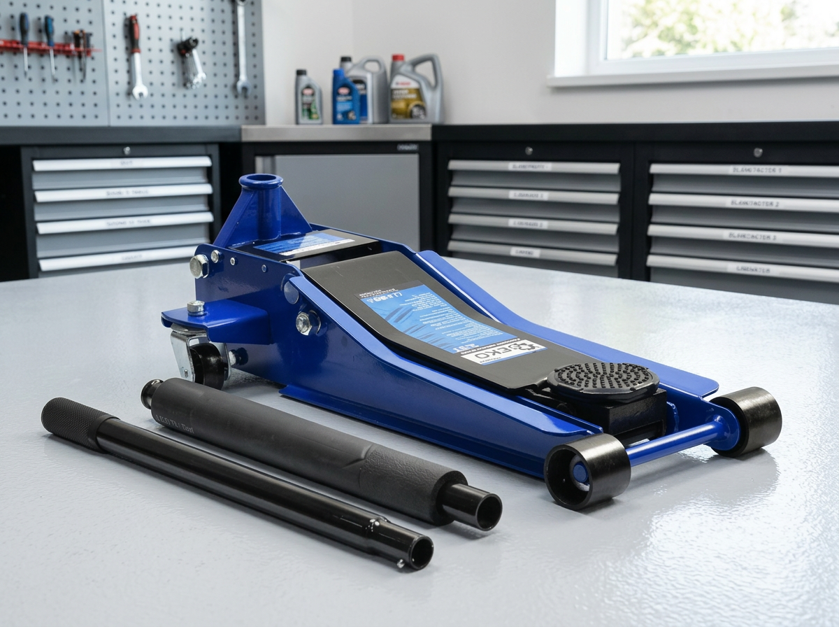 Hydraulický zvedák pojízdný 3,5 t, extra nízkoprofilový 75-505 mm, dvojitá pumpa
