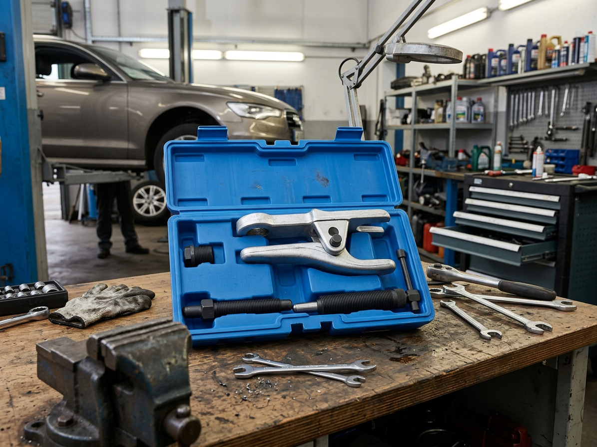 Hydraulický stahovák kulových čepů 1.5 tuny, dvoustupňová regulace - QUATROS QS12216