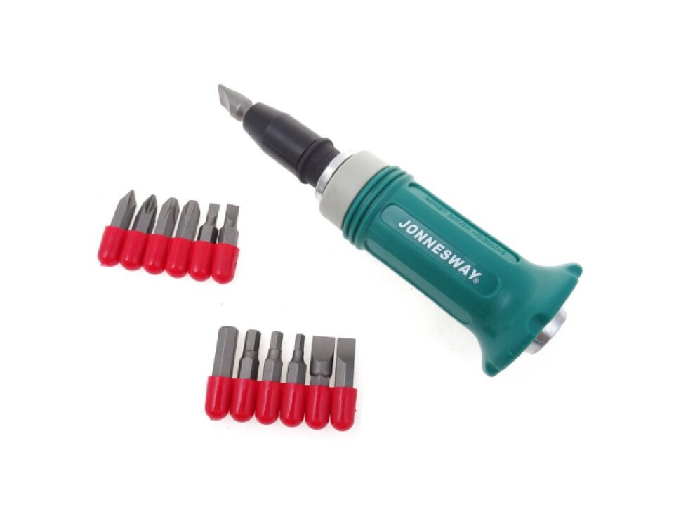 Úderový / rázový šroubovák s adaptérem 1/2" - JONNESWAY AG010138
