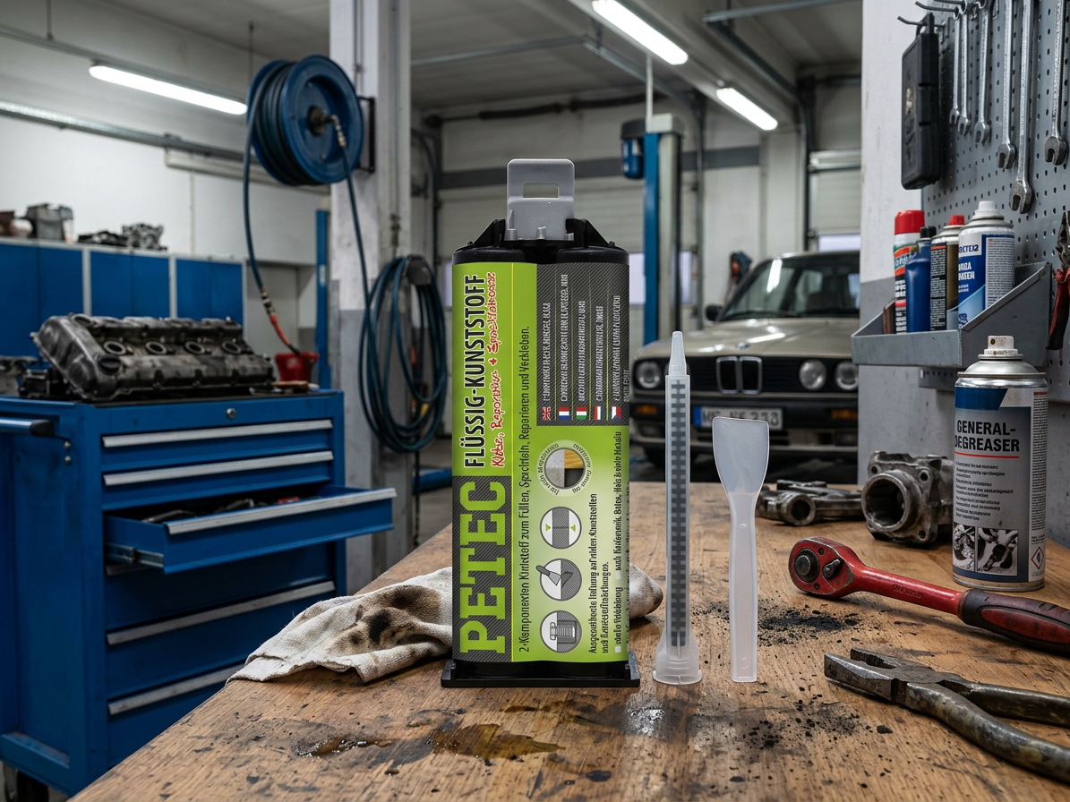 Tekutý plast - lepicí, opravárenská a tmelová hmota, polyuretan, 50 ml - PETEC 98355
