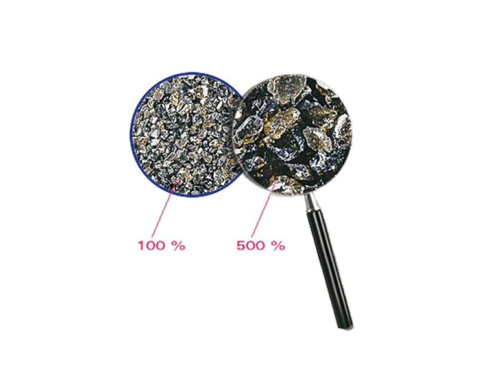 Abrazivo pro tryskání - tryskací prostředek, struska, 0,25 - 0,5 mm, 25 kg,
