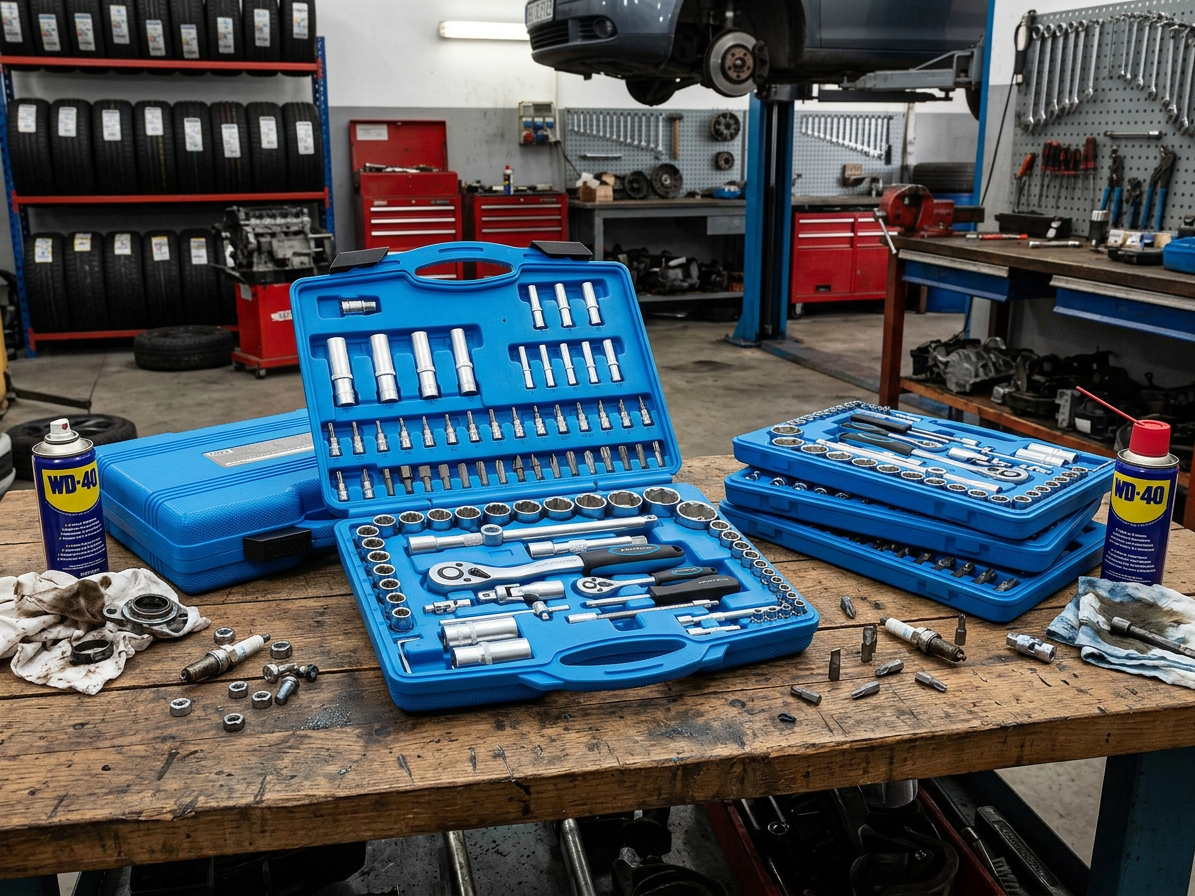 Gola sada 1/4" a 1/2", 94 kusů - QUATROS QS50094
