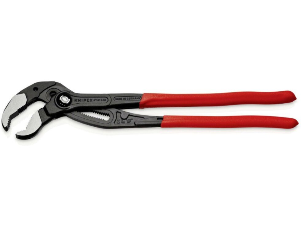 Instalatérské SIKO kleště, rozsah 90 mm, délka 400 mm - KNIPEX Cobra XL 87 01 400