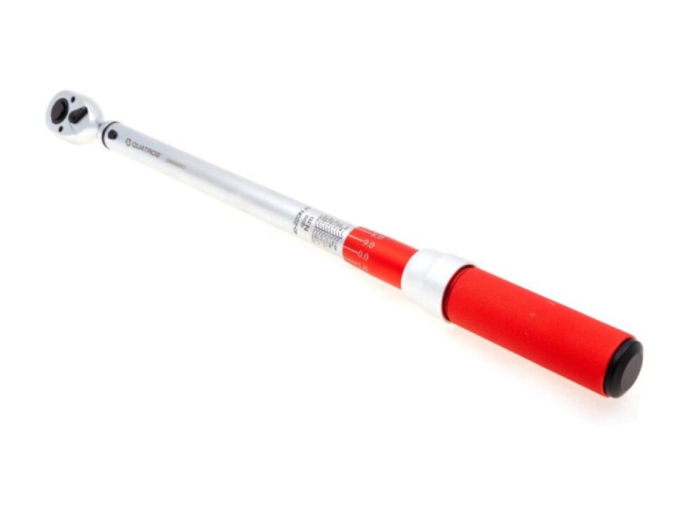 Momentový klíč 1/2" 40-220 Nm, zvýšená přesnost 3 %, s certifikátem - QUATROS QS59220