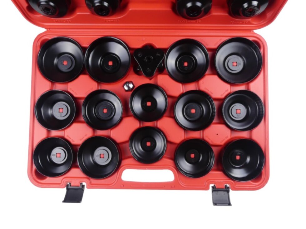 Klíče na olejové filtry, sada 30 kusů - QUATROS QS60038